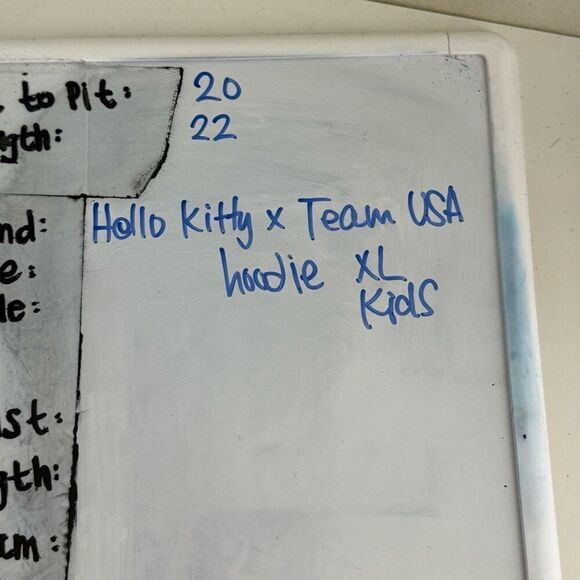 Hello Kitty x USA Olympics Gray Sweatshirt - Kids US XL 14/16 - Picture 11 of 11